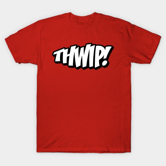 Comic Sounds - THWIP! T-Shirt by Artboy